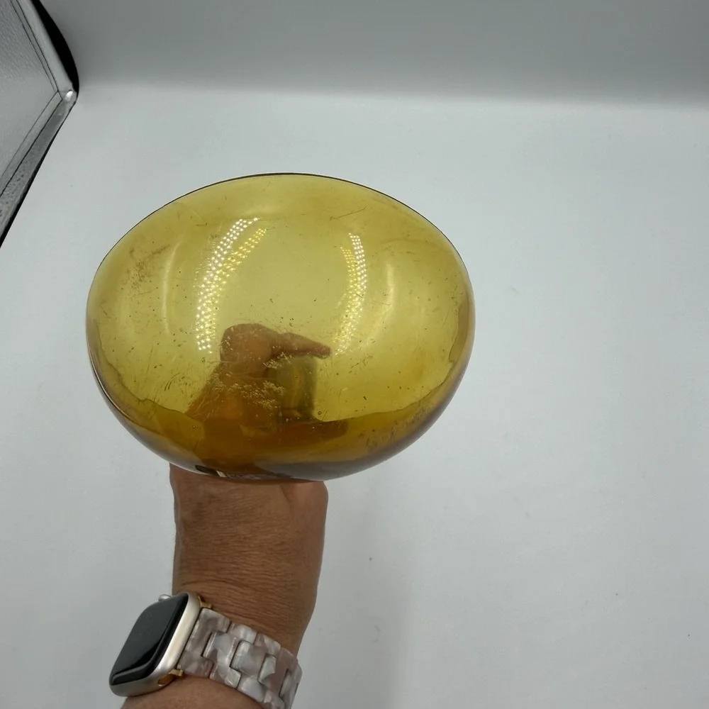 Ultratemp Ladle &‎ Serving Spoon Set Amber Heat Resistant Plastic Vintage
